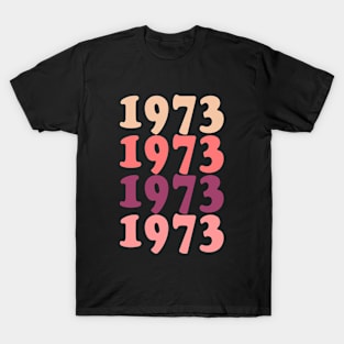 1973 Roe V Wade, Pro Choice, Pro Abortion Rights, Reproductive Justice, Feminist Gift, No Abortion Bans T-Shirt